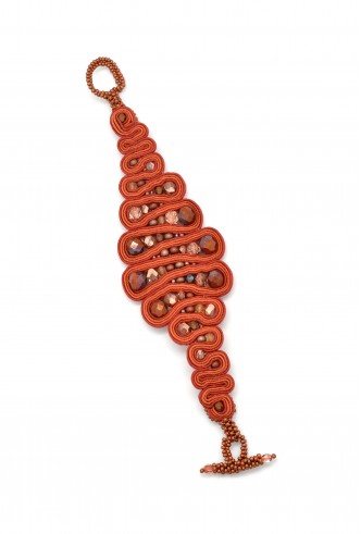 Soutache Squiggle Cuff Soutache Squiggle Cuff
